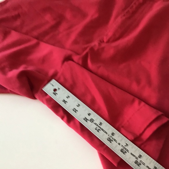 Shorts 16 Red High Rise EUC Jennifer Moore - Picture 7 of 7